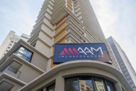 Fachada de kitnet/studio à venda com 1 quarto, 35m² em Cidade Monções, São Paulo