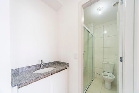 Banheiro de apartamento para alugar com 2 quartos, 35m² em Vila Sacadura Cabral, Santo André