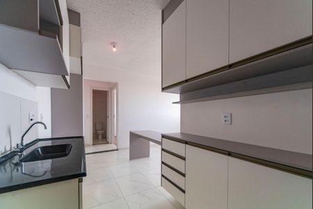 Cozinha  de apartamento para alugar com 2 quartos, 35m² em Vila Sacadura Cabral, Santo André
