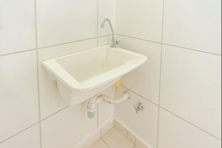 Área de Serviço de apartamento para alugar com 2 quartos, 35m² em Vila Sacadura Cabral, Santo André