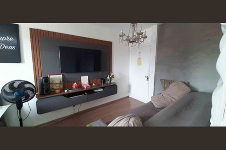 Sala de apartamento à venda com 2 quartos, 53m² em Jardim Cláudia, São Paulo