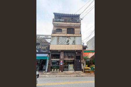 Fachada  de kitnet/studio para alugar com 1 quarto, 80m² em Eldorado, Diadema