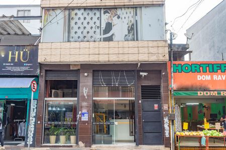 Fachada + placa  de kitnet/studio para alugar com 1 quarto, 80m² em Eldorado, Diadema