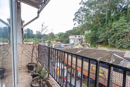Varanda  de kitnet/studio para alugar com 1 quarto, 80m² em Eldorado, Diadema