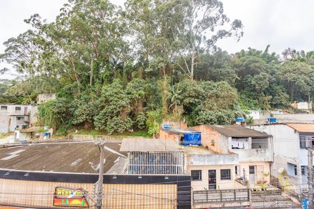 Vista da varanda  de kitnet/studio para alugar com 1 quarto, 80m² em Eldorado, Diadema