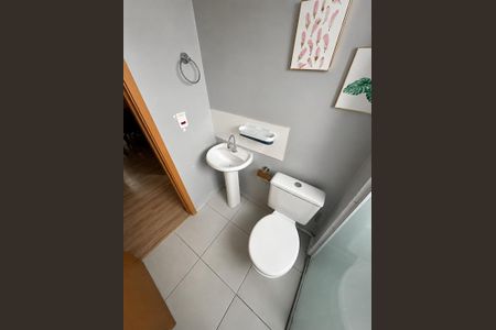 Banheiro de apartamento para alugar com 2 quartos, 39m² em Canudos, Novo Hamburgo
