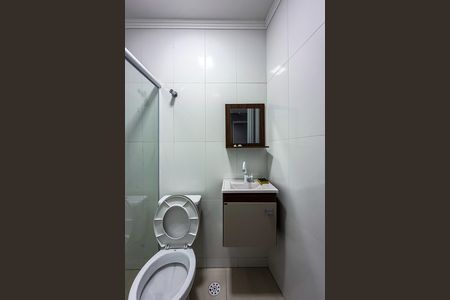 Studio para alugar com 45m², 2 quartos e sem vaga Studio para alugar com 45m², 2 quartos e sem vagaBanheiro 1
