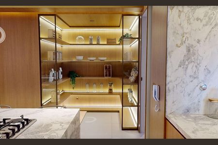 Cozinha de apartamento à venda com 4 quartos, 231m² em Vila Clementino, São Paulo