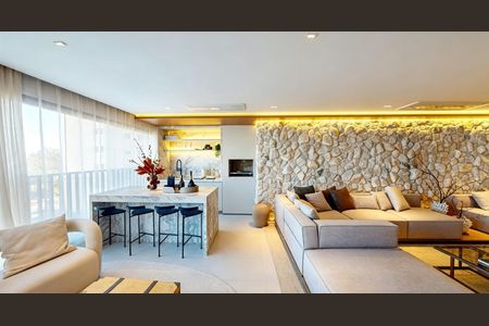 Sala de apartamento à venda com 4 quartos, 231m² em Vila Clementino, São Paulo