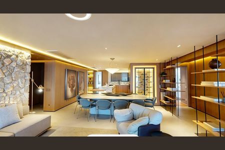 Sala de apartamento à venda com 4 quartos, 231m² em Vila Clementino, São Paulo