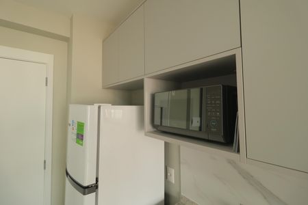 Cozinha de kitnet/studio à venda com 1 quarto, 32m² em Ipiranga, São Paulo