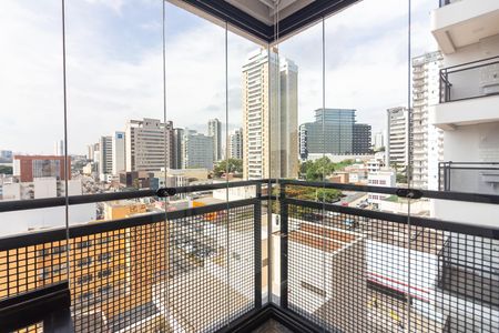 Varanda do Studio  de apartamento para alugar com 1 quarto, 25m² em Centro, Osasco