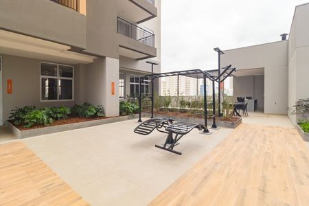 Área comum de kitnet/studio para alugar com 1 quarto, 29m² em Belenzinho, São Paulo