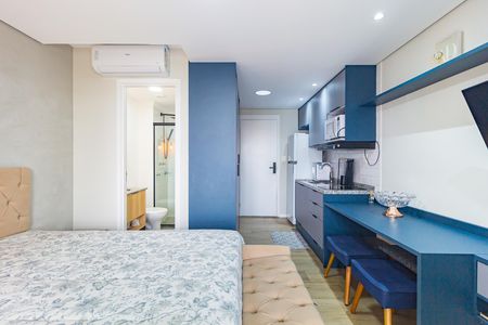 Quarto de kitnet/studio para alugar com 1 quarto, 29m² em Belenzinho, São Paulo