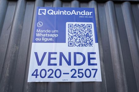 Fachada de casa de condomínio à venda com 2 quartos, 54m² em Jardim Leblon, Belo Horizonte