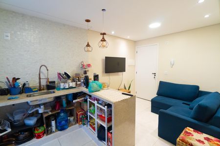 Sala/Cozinha de apartamento para alugar com 2 quartos, 40m² em Parque Jabaquara, São Paulo