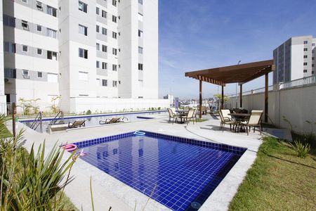 Área comum - Piscina de apartamento à venda com 1 quarto, 70m² em Palmeiras, Belo Horizonte