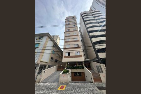 Fachada do Prédio de apartamento para alugar com 1 quarto, 50m² em Boa Vista, São Vicente