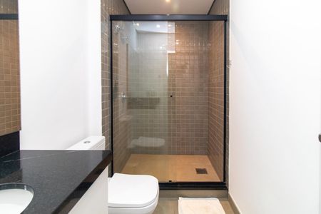 Banheiro de apartamento para alugar com 1 quarto, 23m² em Centro Histórico, Porto Alegre