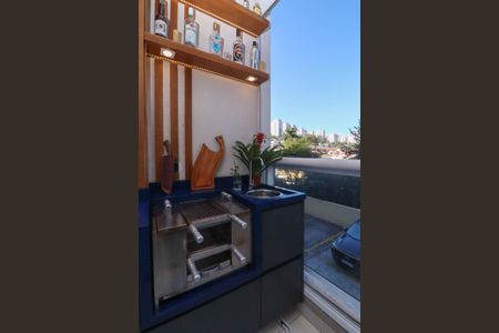 Varanda Gourmet de apartamento para alugar com 2 quartos, 54m² em Super Quadra Morumbi, São Paulo