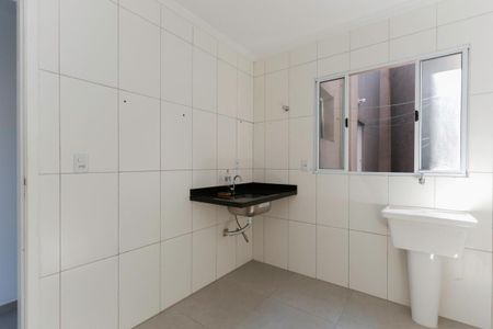 Cozinha e Área de Serviço de apartamento para alugar com 1 quarto, 38m² em Vila Carbone, São Paulo