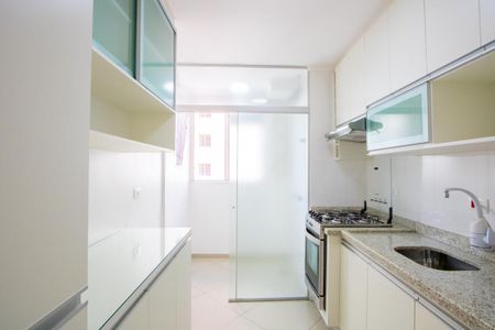 Cozinha de apartamento para alugar com 2 quartos, 55m² em Jardim do Estádio, Santo André