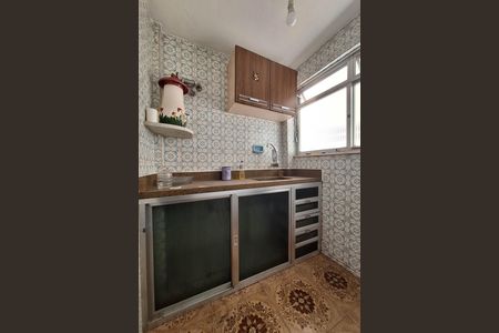 Cozinha de apartamento à venda com 2 quartos, 44m² em Largo do Barradas, Niterói