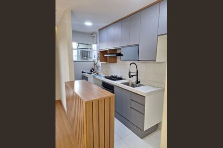 Cozinha de apartamento à venda com 3 quartos, 65m² em Campo Grande, Rio de Janeiro