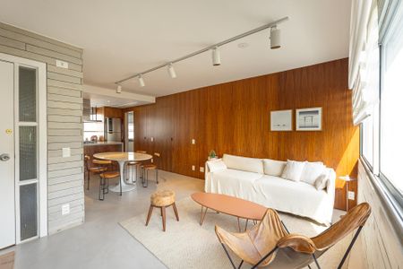 Sala de apartamento para alugar com 3 quartos, 85m² em Itaim Bibi, São Paulo