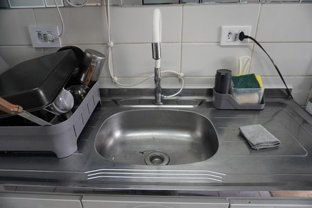 Cozinha de apartamento à venda com 2 quartos, 53m² em Itaquera, São Paulo