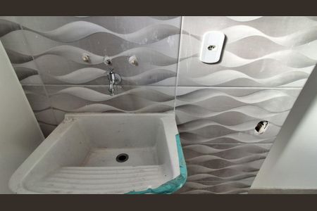 Área de Serviço de apartamento à venda com 2 quartos, 48m² em Nova Gerti, São Caetano do Sul