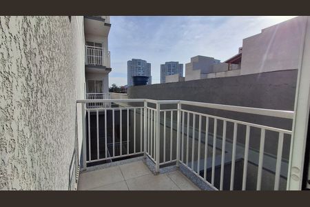 Varanda de apartamento à venda com 2 quartos, 48m² em Nova Gerti, São Caetano do Sul