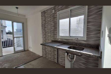 Cozinha de apartamento à venda com 2 quartos, 48m² em Nova Gerti, São Caetano do Sul