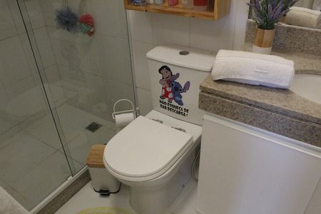 Apartamento para alugar com 125m², 3 quartos e 2 vagasBanheiro Social