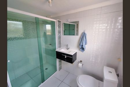 Banheiro de apartamento à venda com 3 quartos, 104m² em Vila Castelo, São Paulo