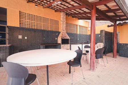 Área comum - Churrasqueira de apartamento para alugar com 3 quartos, 137m² em Setor Bueno, Goiânia