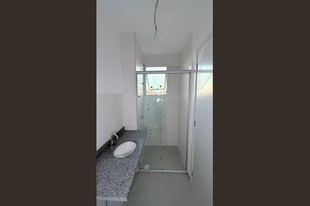 Banheiro de apartamento à venda com 2 quartos, 47m² em Palmeiras, Belo Horizonte