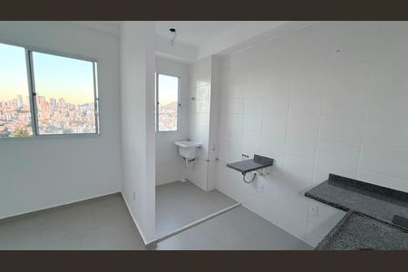 Cozinha de apartamento à venda com 2 quartos, 47m² em Palmeiras, Belo Horizonte