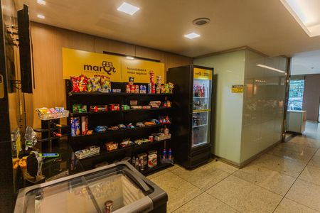 Área comum - Mercadinho de kitnet/studio à venda com 1 quarto, 32m² em Lourdes, Belo Horizonte