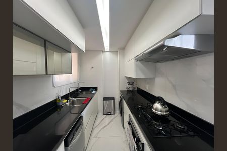 Cozinha de apartamento para alugar com 3 quartos, 76m² em Castelo, Belo Horizonte
