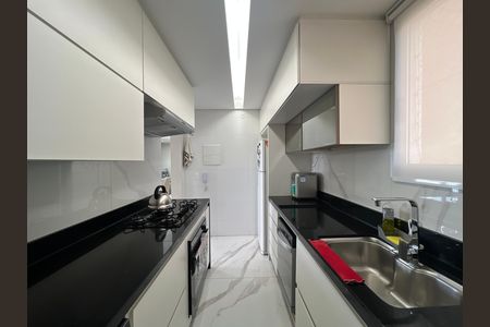 Cozinha de apartamento para alugar com 3 quartos, 76m² em Castelo, Belo Horizonte