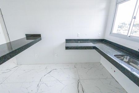sala / cozinha americana de apartamento à venda com 3 quartos, 150m² em Santa Branca, Belo Horizonte