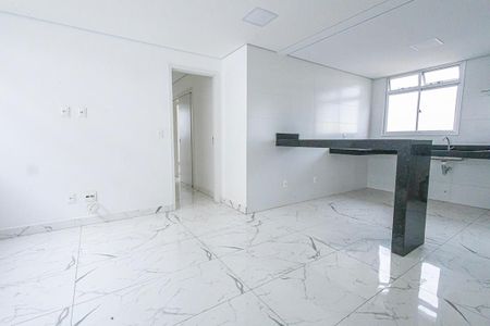 sala / cozinha americana de apartamento à venda com 3 quartos, 150m² em Santa Branca, Belo Horizonte