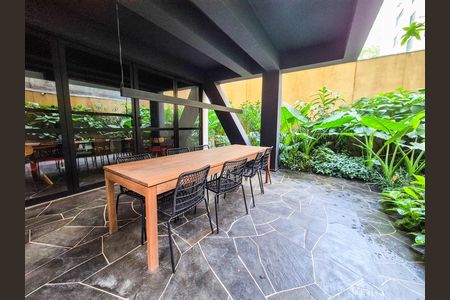 Área comum de apartamento para alugar com 1 quarto, 25m² em Higienópolis, São Paulo