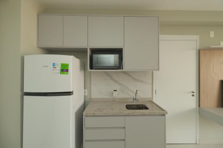 Cozinha de kitnet/studio à venda com 1 quarto, 32m² em Ipiranga, São Paulo