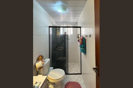Banheiro Social de apartamento à venda com 2 quartos, 56m² em Anchieta, São Bernardo do Campo