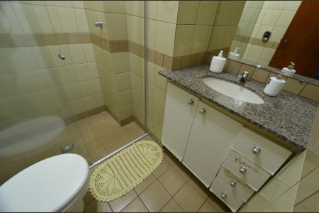 Banheiro Social de apartamento à venda com 3 quartos, 80m² em Palmares, Belo Horizonte