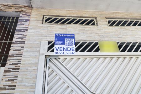 Placa instalada em 01/08/2026 com o código UKLP-481 de casa à venda com 4 quartos, 300m² em Jardim do Estádio, Santo André