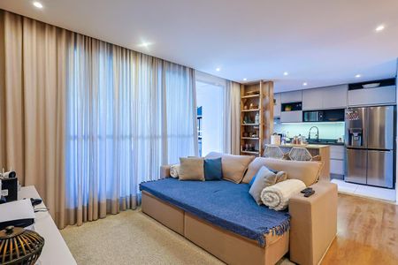 Sala de apartamento à venda com 3 quartos, 110m² em Vila Andrade, São Paulo