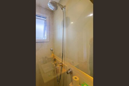 Banheiro da Suíte 1 de apartamento à venda com 3 quartos, 110m² em Vila Andrade, São Paulo